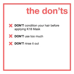 Leave-In Molecular Repair Mask