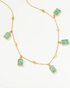 Lena Charm Choker Necklace