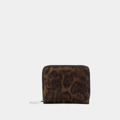 Lena Leopard Wallet