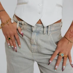 Lennán Heart Charm Gold