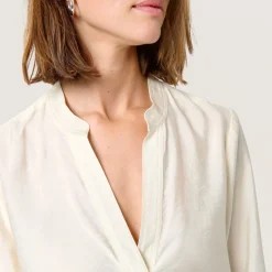 Discount SOAKED IN LUXURY Leodora Solid Blouse