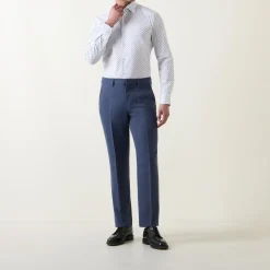 New BOSS Leon Structure Suit Trousers