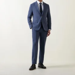 New BOSS Leon Structure Suit Trousers