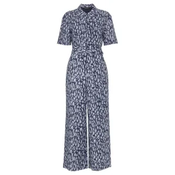 Sale WHISTLES Leopard Belted Jumpsuit