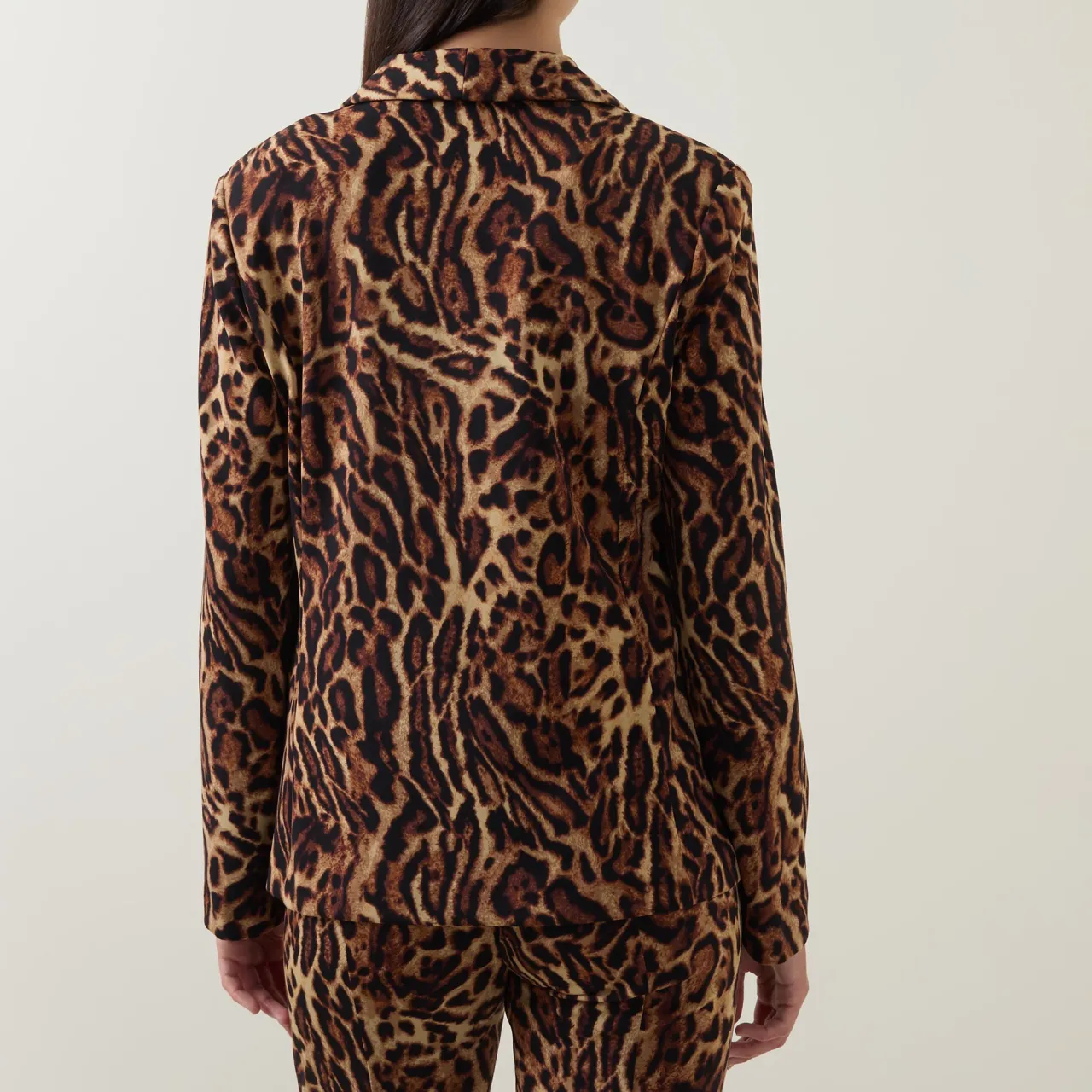 Sale JOSEPH RIBKOFF Leopard Print Single Breasted Blazer