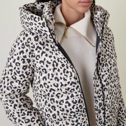Fashion BARBOUR INTERNATIONAL Leopard Puffer Jacket