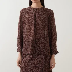 Leopard Tunic Blouse