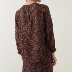 Leopard Tunic Blouse