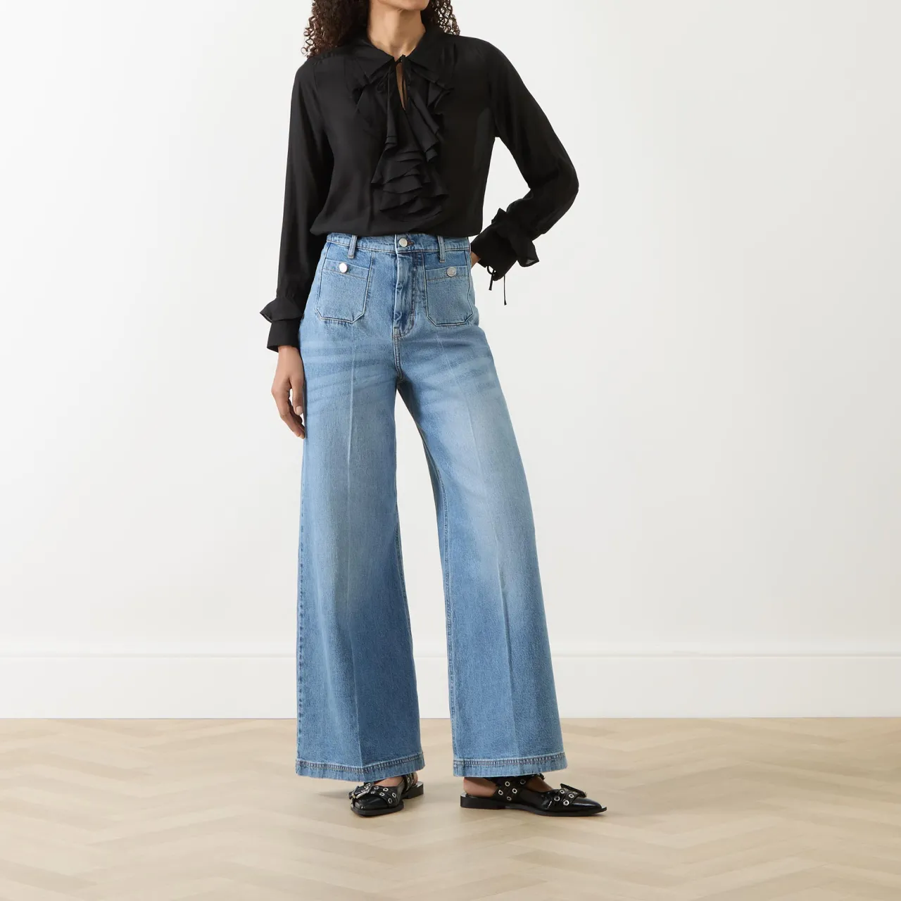 Best MUNTHE Lesienna Ruffle Blouse