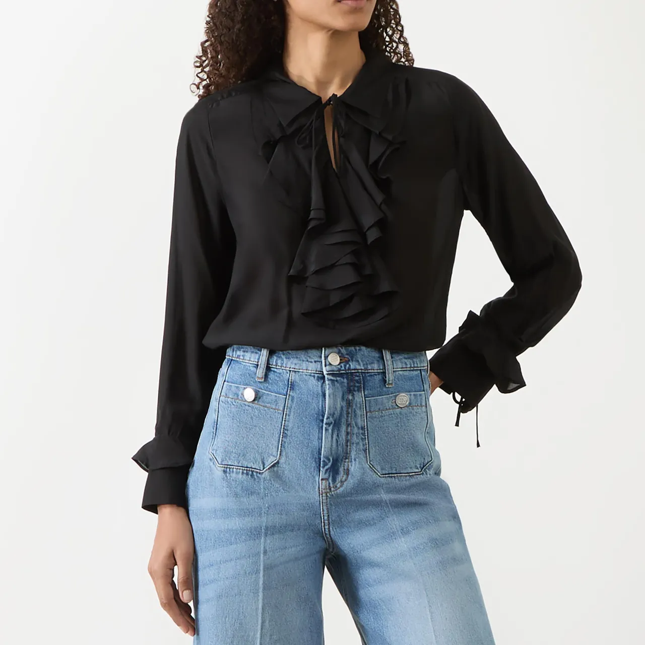Best MUNTHE Lesienna Ruffle Blouse