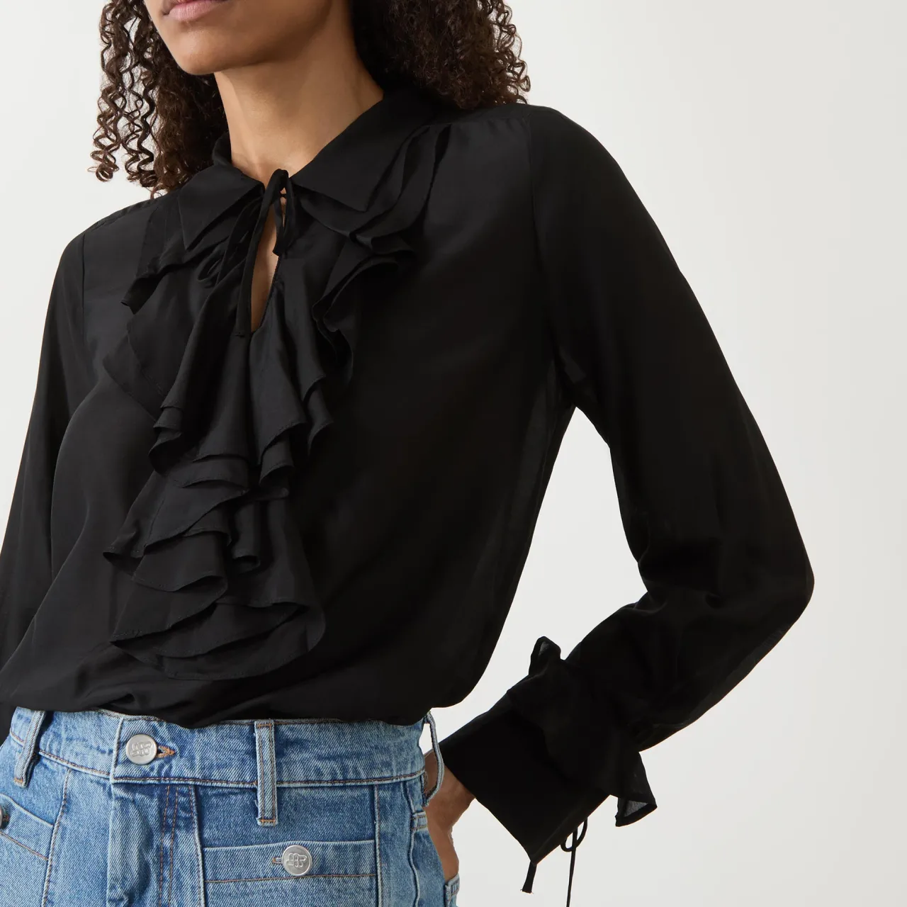 Best MUNTHE Lesienna Ruffle Blouse