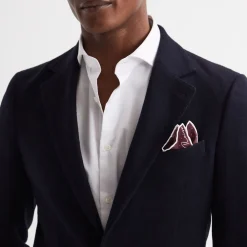 Liam Polka Dot Silk Pocket Square