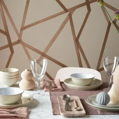 Clearance DENBY Linen Dinner Plate