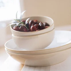 Clearance DENBY Linen Pasta Bowl