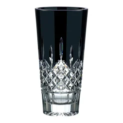 Lismore Black Vase 25cm-10in