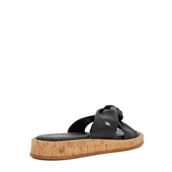 Lita Knotted Wedge Sandals