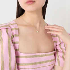 Discount KATE SPADE NEW YORK Little Luxuries Square Pendant Necklace