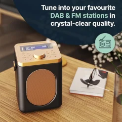 Discount MAJORITY Little Shelford Portable Radio Black