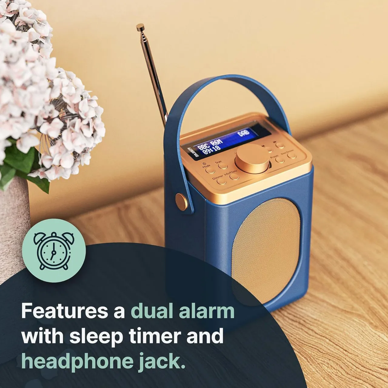 Sale MAJORITY Little Shelford Radio Blue