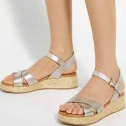 Littleton Raffia Flatform Sandals