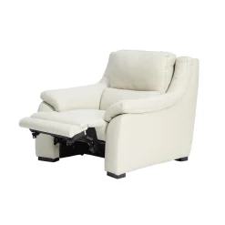 Livorno Electric Recliner Cream