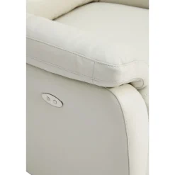 Livorno Electric Recliner Cream