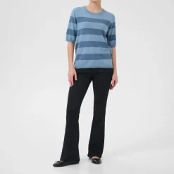 Lizza Striped Sweater