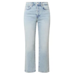 Logan Cropped Stovepipe Jeans
