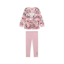 Logo Active Top & Leggings Two-Piece Set