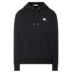 Logo Badge Drawstring Hoodie