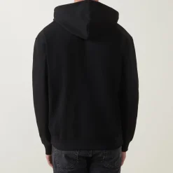 Logo Badge Drawstring Hoodie