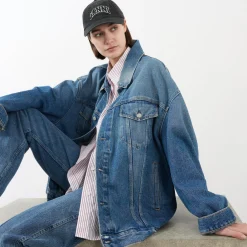 Clearance GANNI Logo Baseball Cap