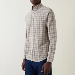 Logo Corduroy Check Shirt