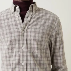 Logo Corduroy Check Shirt