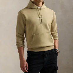 Logo Double-Knit Hoodie