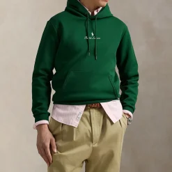 Logo Double-Knit Hoodie