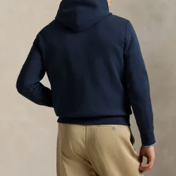 Logo Double-Knit Hoodie