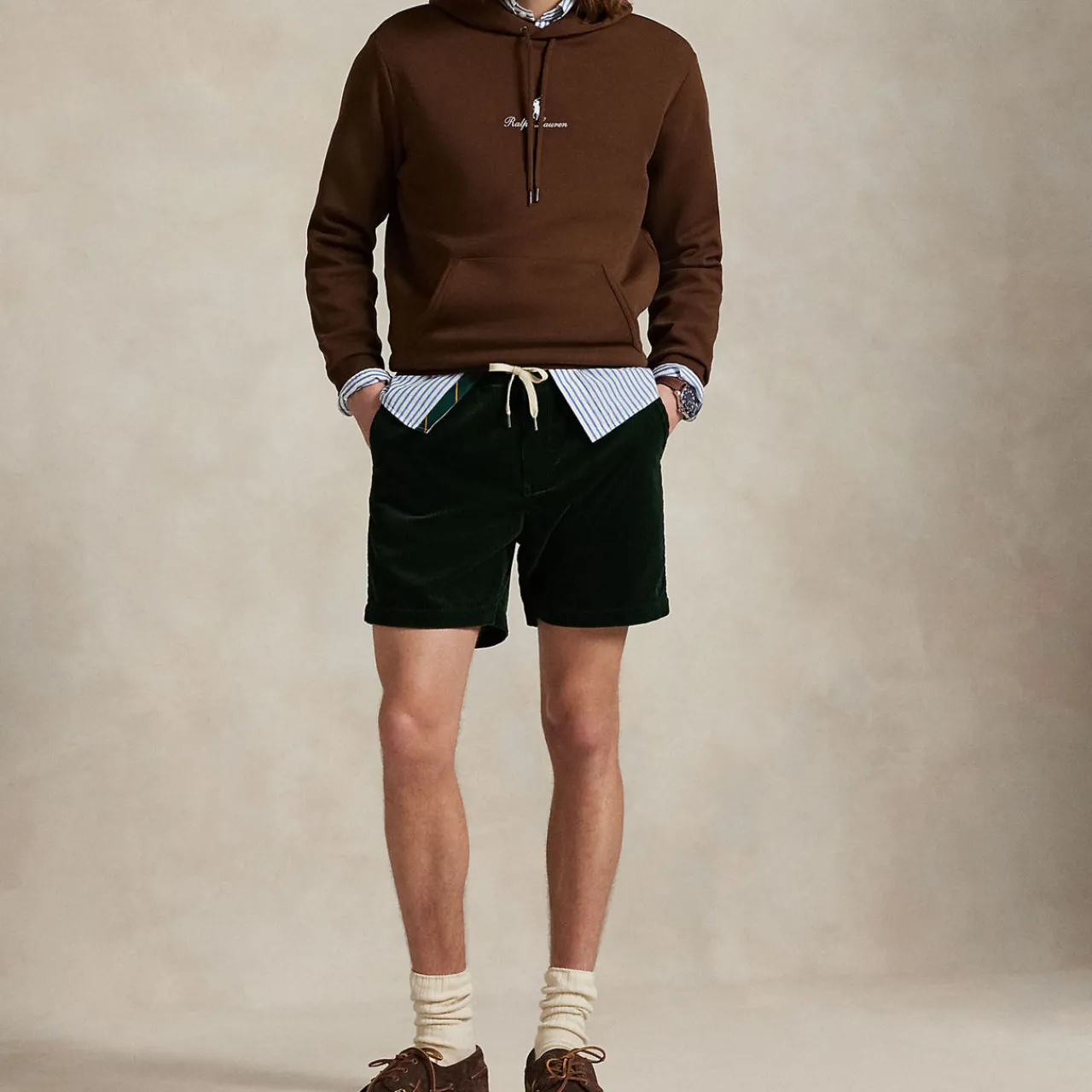 Online POLO RALPH LAUREN Logo Double-Knit Hoodie