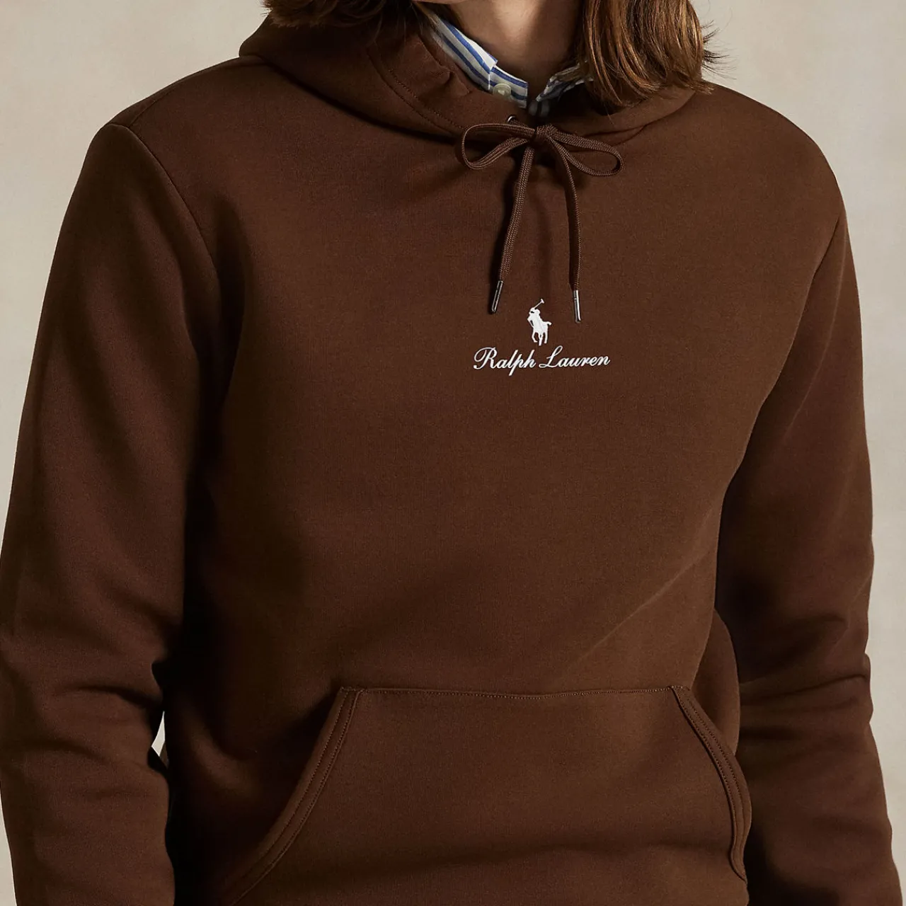 Online POLO RALPH LAUREN Logo Double-Knit Hoodie