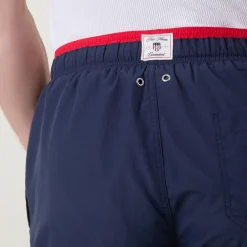 Clearance GANT Logo Flag Drawstring Swim Shorts