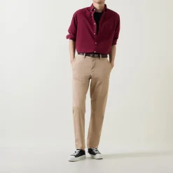 Logo Garment-Dyed Shirt