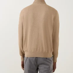 Logo Half-Zip Sweater