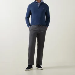 Logo Half-Zip Sweater