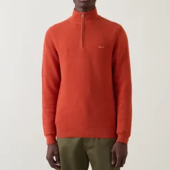Clearance GANT Logo Half-Zip Sweatshirt
