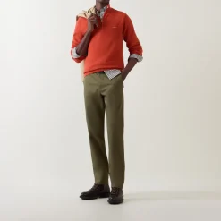 Clearance GANT Logo Half-Zip Sweatshirt