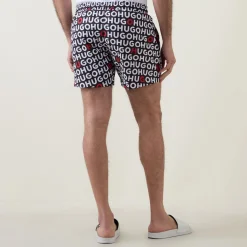 Logo Print Swim Shorts