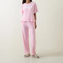 Hot DKNY Logo Pyjama Set