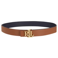 Clearance LAUREN Logo Reversible Leather Belt