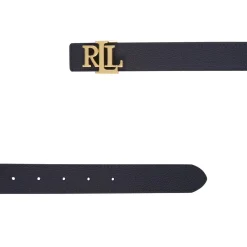 Clearance LAUREN Logo Reversible Leather Belt