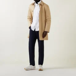 Logo Slim Fit Garment-Dyed Shirt